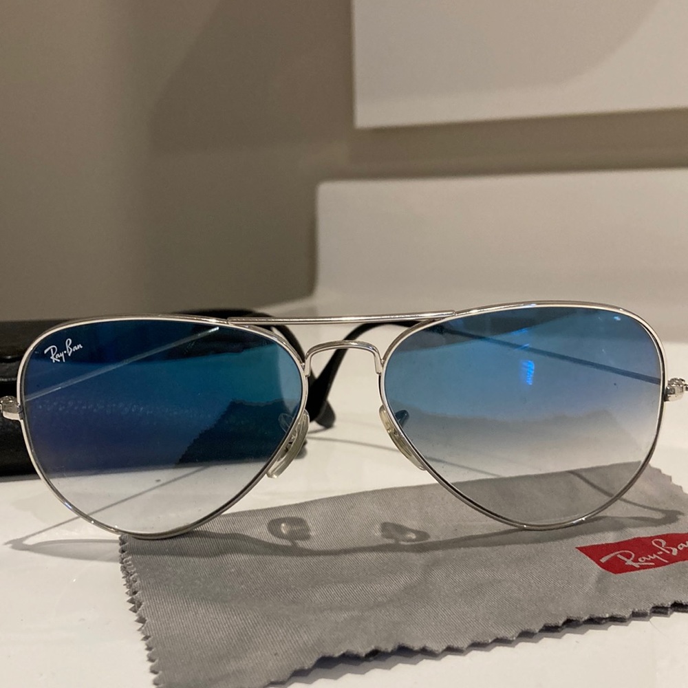 Blue Aviator RayBans